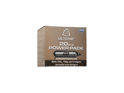 Airsoftové CO2 bombičky ULTRAIR 12 gr 20 ks