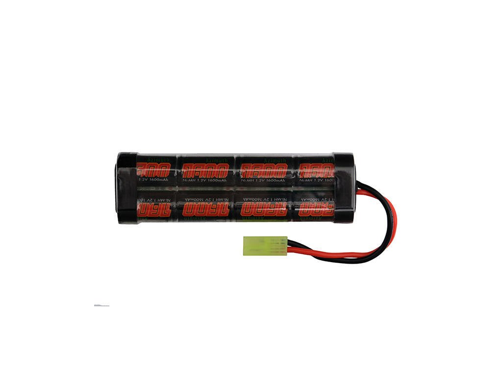 Airsoft NiMH akumulátor IPower 9,6V 1600mAh, typ Small, Tamiya konektor. Na AirsoftMorava.