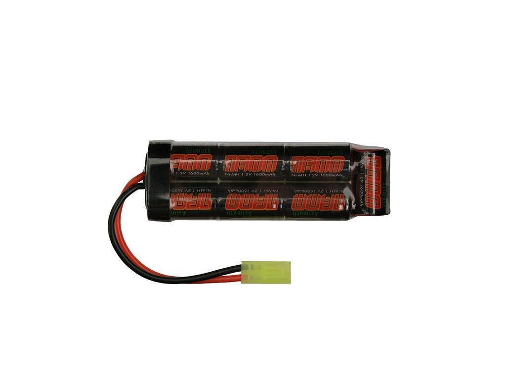 Airsoft NiMH akumulátor IPower 8,4V 1600mAh, typ Small, Tamiya konektor. Na AirsoftMorava.