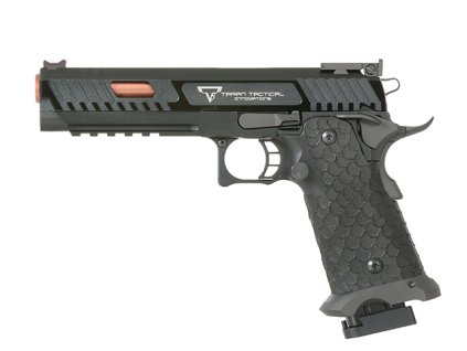 Airsoft pistole GBB R601H TTI Combat Master (John Wick 3) od ARMY ARMAMENT - černá, CNC, Full Metal. Airsoft zbraně online na AirsoftMorava.