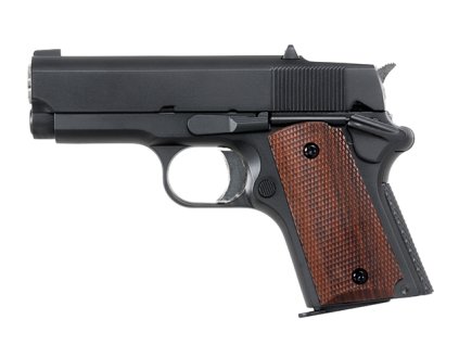 Airsoftová pistole GBB R45A1 (kompaktní 1911) od Army Armament - černá, celokovová. Airsoft zbraně online na AirsoftMorava.