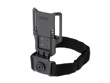 Airsoft nožní adaptér pro pouzdro od Amomax - černý. Kompatibilní s Amomax Holster. Na AirsoftMorava.