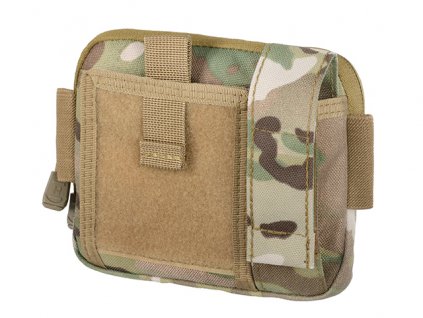 Airsoft admin sumka od 8FIELDS - Multicam. S kapsou na zásobník a doklady, MOLLE. Na AirsoftMorava.