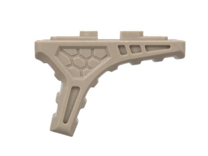 Airsoft přední rukojeť MGPCQB PPG-S, Tan, polymerová, pro M-LOK/KEY-MOD. Na AirsoftMorava.
