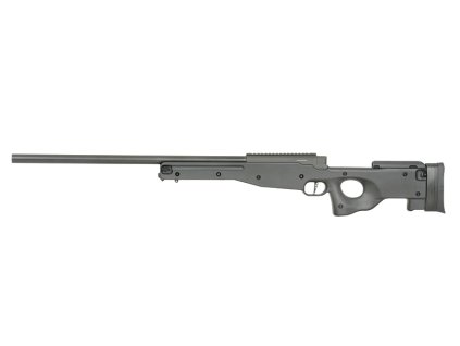 Airsoft odstřelovací puška MB01AE (L96) od WELL PRO - Black, Upgrade verze 670 FPS. Airsoft zbraně online na AirsoftMorava.