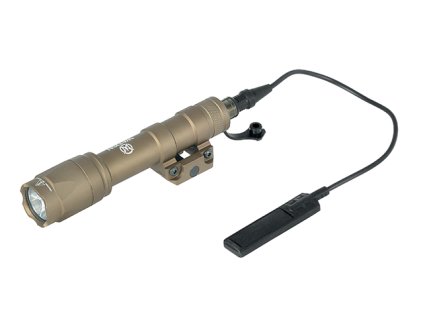 Airsoft taktická svítilna V600 od WADSN - Coyote. 340 lumenů, s RIS montáží. Na AirsoftMorava.