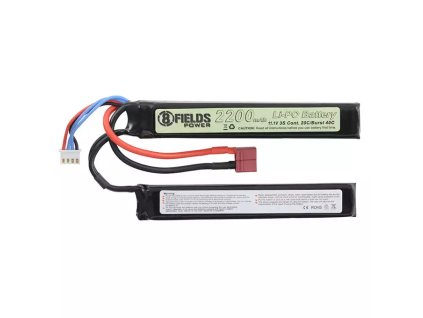 Airsoft Li-Po akumulátor 2200mAh 11,1V 20/40C, konektor DeanT. Na AirsoftMorava.