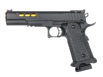 Airsoft pistole R608 Colt 1911 HI-CAPA XL ARMY ARMAMENT, GBB, kovový závěr. Na AirsoftMorava.