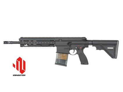Airsoft útočná zbraň AEG EC-202 HK417 od E&C (UPGRADE, Procesorovka ETU, kov, RIS). Airsoft zbraně online na AirsoftMorava.