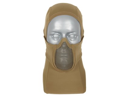 Airsoft kukla s maskou SHADOW FIGHTER od BD - Tan. S ocelovou síťovinou na ústa a nos. Na AirsoftMorava.
