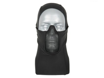 Airsoft kukla s maskou SHADOW FIGHTER od BD - černá. S ocelovou síťovinou na ústa a nos. Na AirsoftMorava.