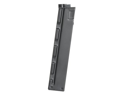 Ocelový tlačný zásobník Cyma Old School pro MP5, Mid-Cap, 120BB, rovný. Na AirsoftMorava.