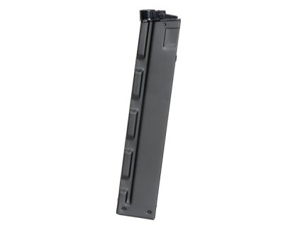 Ocelový točný zásobník Cyma Old School pro MP5, Hi-Cap, 230BB, rovný. Na AirsoftMorava.