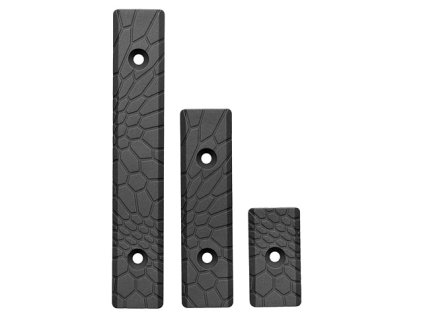 Sada 3ks RIS lišt MGPCQB na M-LOK/KEY-MOD, černé, polymer. Na AirsoftMorava.