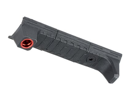 Krytky M-LOK MGPCQB s oporou ruky a QD úchytem, černé. Na AirsoftMorava.