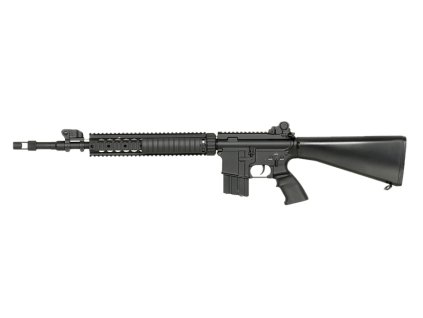 Airsoft zbraň MK12 MOD1 SPR Double Bell, celokov, RIS předpažbí, QCS GB V.2. Na AirsoftMorava.