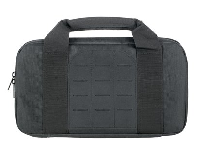 Airsoft obal na přenášení pistole 35 cm od P&J - černý. Z nylonu 600D, s MOLLE panelem. Na AirsoftMorava.