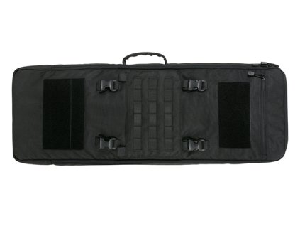 Airsoft obal na přenášení zbraně 90 cm od 8FIELDS - černý. Z polyesteru 1000D, s MOLLE. Na AirsoftMorava.