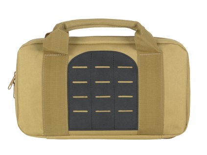 Airsoftový obal na přenášení pistole 35 cm od P&J - Coyote. Z nylonu 600D, s MOLLE panelem. Na AirsoftMorava.