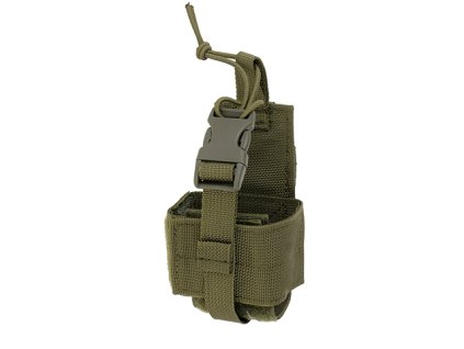 Airsoft sumka pro malou vysílačku od 8FIELDS - Olive. S MOLLE systémem. Na AirsoftMorava.