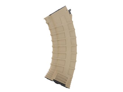 Tlačný zásobník Cyma TAPCO pro AK47, Tan, Mid-Cap, 150BB, polymer. Na AirsoftMorava.