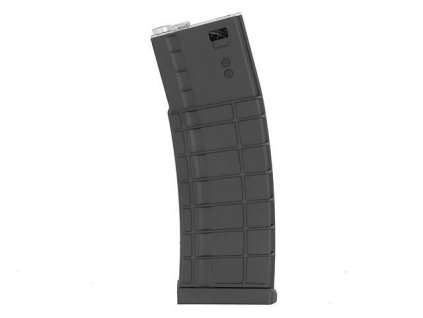 Tlačný zásobník BattleAxe pro M4, černý, Mid-Cap, 150BB, polymer. Na AirsoftMorava.