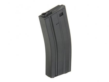 Airsoft kovový tlačný zásobník Mid-Cap 160BB pro M4 od CYMA - černý. Na AirsoftMorava.