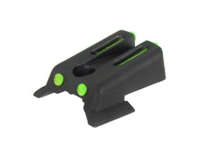 Airsoft zadní mířidlo se zeleným světlovodem pro 1911 od Army Armament. Airsoft zbraně online na AirsoftMorava.