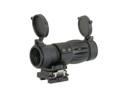 Výklopná optika 3x před kolimátor - Black [PCS]