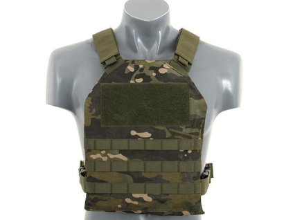 Airsoftová vesta jednoducha Plate Carrier s pláty od 8FIELDS - MT. Ultralehká. Na AirsoftMorava.
