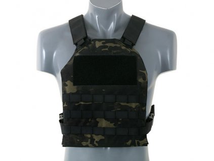 Airsoftová vesta jednoducha Plate Carrier s pláty od 8FIELDS - MB. Ultralehká. Na AirsoftMorava.