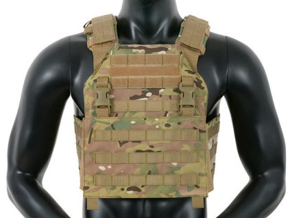 Airsoftová vesta Buckle Up Assault Cummerbund od 8FIELDS - Multicam. S MOLLE a suchými zipy. Na AirsoftMorava.