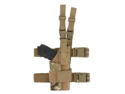 Airsoftové univerzální stehenní pouzdro modulární od 8FIELDS - Multicam. Z polyesteru 1000D. Na AirsoftMorava.