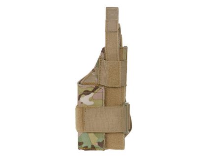 Airsoftové univerzální pistolové pouzdro od 8FIELDS - Multicam. Pro opasek nebo MOLLE. Na AirsoftMorava.