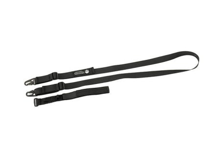 Taktický popruh pro zbraň serie P90 - Black [8FIELDS]