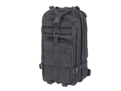 Airsoft taktický batoh Falcon 15L od 8FIELDS - černý. Z nylonu 1000D, s MOLLE systémem. Na AirsoftMorava.
