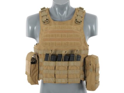 Taktická vesta AAV FSBE v.2 - TAN [8FIELDS]