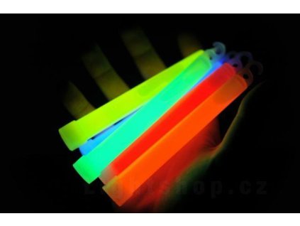 Airsoftová svítící tyčinka Zavěšovák (15cm) - oranžová. Doba svitu 6-8 hodin, s háčkem. Na AirsoftMorava.