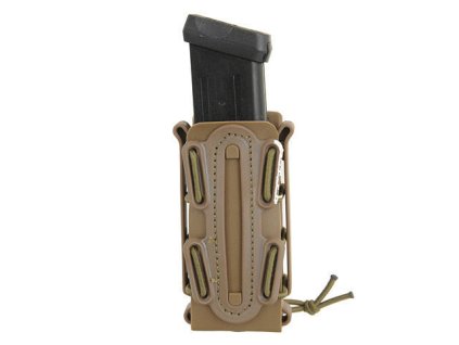 Airsoftová sumka na pistolové zásobníky MOLLE od TMC - Coyote. S upevňujícími svorkami. Na AirsoftMorava.