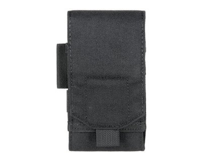 Airsoftová sumka na mobilní telefon od 8FIELDS - černá. Polstrovaná, s MOLLE. Na AirsoftMorava.