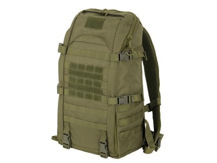 Airsoftový batoh SALVADOR (20 litrů) od 8FIELDS - Olive. Polyester 1000D, MOLLE systém. Na AirsoftMorava.