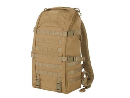 Airsoftový batoh SALVADOR (20 litrů) od 8FIELDS - Coyote. Polyester 1000D, MOLLE systém. Na AirsoftMorava.