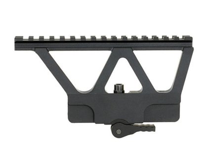 Airsoft rychloupínací boční montáž na AK a SVD od M-ETAL, hliníková. Airsoft zbraně online na AirsoftMorava.
