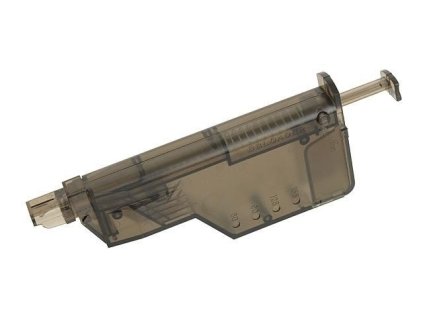 Airsoft rychloplnička kuliček na 220 BB od Big Dragon. S adaptérem pro plynové zásobníky. Na AirsoftMorava.