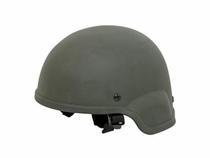 Airsoft replika helmy MICH2000 verze "light" - Olive. Lehká, z ABS, s nastavitelnými popruhy. Na AirsoftMorava.