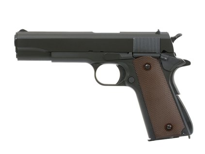 Airsoft GBB pistole R31-C (Colt 1911) Army, kovová, tmavě šedá, Blowback. Na AirsoftMorava.