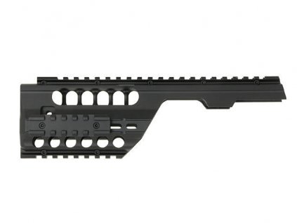 Airsoft RIS předpažbí pro sérii MP5K/PDW od BattleAxe. Vyrobeno z odolného ABS plastu, délka 250 mm. Na AirsoftMorava.
