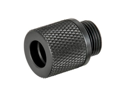 Airsoft hliníková přechodka na tlumič pro pistole od APS. Závit z 12mm na 14mm levotočivý. Na AirsoftMorava.