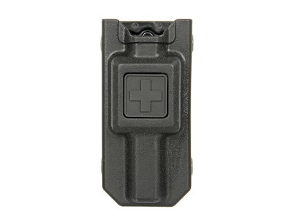 Airsoftová polymerová sumka pro škrtidlo od Big Dragon - černá. S MOLLE systémem. Na AirsoftMorava.