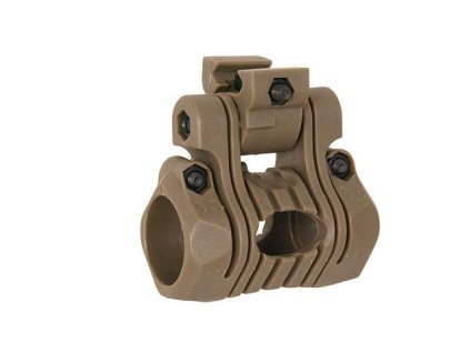 Airsoft 5-polohovatelná montáž pro svítilnu na RIS od Element - Coyote. Airsoft zbraně online na AirsoftMorava.